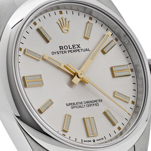 Rolex Oyster Perpetual 41 124300 Stainless Steel Silver Dial (2024) — foto 5