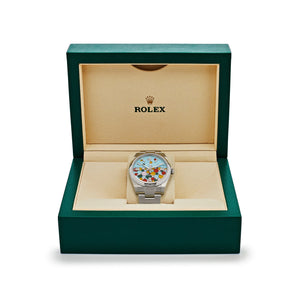 Rolex Oyster Perpetual 36 126000 Stainless Steel 'Celebration Motif' Dial — foto 8