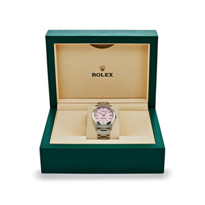 Rolex Oyster Perpetual 36 126000 Stainless Steel Candy Pink Dial (2024) — foto 7