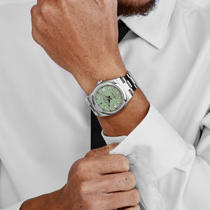 Rolex Oyster Perpetual 36 126000 Stainless Steel Pistachio Dial (2025) — foto 3