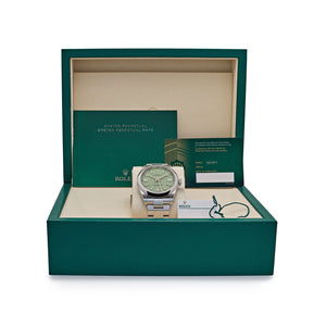 Rolex Oyster Perpetual 36 126000 Stainless Steel Pistachio Dial (2025) — foto 9