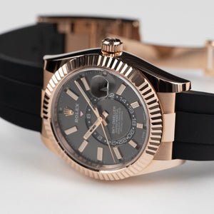 Rolex Sky-Dweller 326235 Rose Gold Rhodium Dial (2023) — foto 6