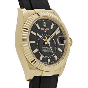 Rolex Sky-Dweller 336238 Yellow Gold  Bright Black Dial (2024) — foto 4