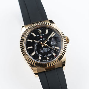 Rolex Sky-Dweller 326238 Yellow Gold Bright Black Dial (2022) — foto 4