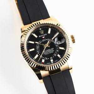 Rolex Sky-Dweller 326238 Yellow Gold Bright Black Dial (2023) — foto 4