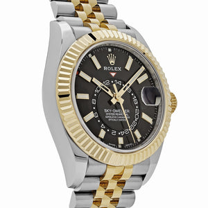 Rolex Sky-Dweller 336933 Stainless Steel Yellow Gold Jubilee Black Dial (2025) — foto 4