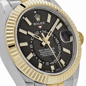 Rolex Sky-Dweller 336933 Stainless Steel Yellow Gold Jubilee Black Dial (2025) — foto 5