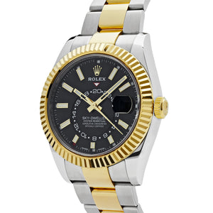 Rolex Sky-Dweller 326933 Stainless Steel Yellow Gold Black Dial — foto 3