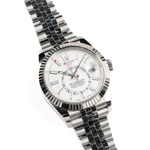 Rolex Sky-Dweller 326934 Stainless Steel White Dial Jubilee (2023) — foto 5