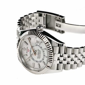 Rolex Sky-Dweller 326934 Stainless Steel White Dial Jubilee (2023) — foto 7