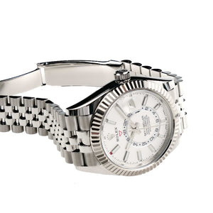 Rolex Sky-Dweller 326934 Stainless Steel White Dial Jubilee (2023) — foto 6