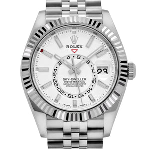 Rolex Sky-Dweller 326934 Stainless Steel White Dial Jubilee (2023) — foto 4