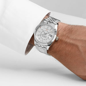 Rolex Sky-Dweller 326934 Stainless Steel White Dial Jubilee (2023) — foto 2