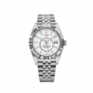 Rolex Sky-Dweller 326934 Stainless Steel White Dial Jubilee (2023) — foto 1
