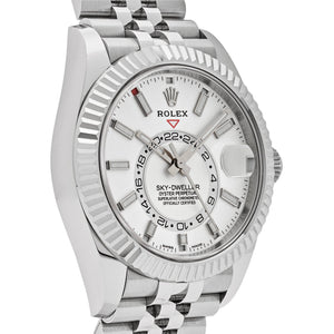 Rolex Sky-Dweller 336934 Stainless Steel White Dial Jubilee (2024) — foto 4