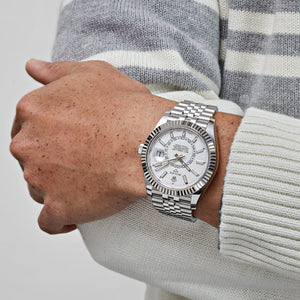 Rolex Sky-Dweller 336934 Stainless Steel White Dial Jubilee (2024) — foto 2