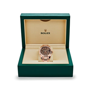 Rolex Sky-Dweller 326935 Rose Gold Chocolate Arabic Numeral Dial — foto 7