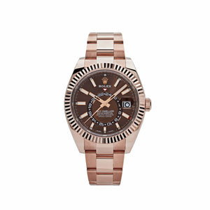 Rolex Sky-Dweller 326935 Rose Gold Chocolate Dial Oyster — foto 1