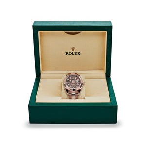 Rolex Sky-Dweller 326935 Rose Gold Chocolate Dial Oyster — foto 7