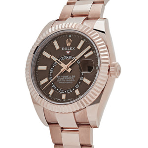 Rolex Sky-Dweller 326935 Rose Gold Chocolate Dial Oyster — foto 3