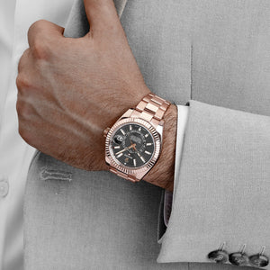 Rolex Sky-Dweller 326935 Rose Gold Rhodium Slate Grey Dial (2022) — foto 3