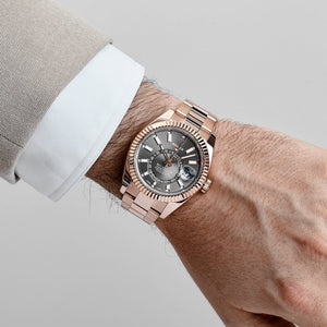 Rolex Sky-Dweller 326935 Rose Gold Rhodium Slate Grey Dial (2022) — foto 2