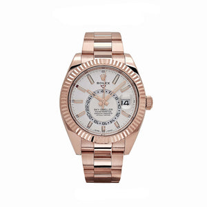 Rolex Sky-Dweller 326935 Rose Gold White Dial — foto 1