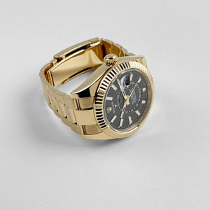 Rolex Sky-Dweller 326938 Yellow Gold Black Dial (2021) — foto 4