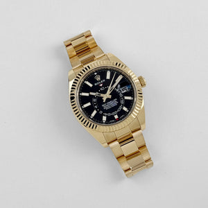 Rolex Sky-Dweller 326938 Yellow Gold Black Dial (2021) — foto 3