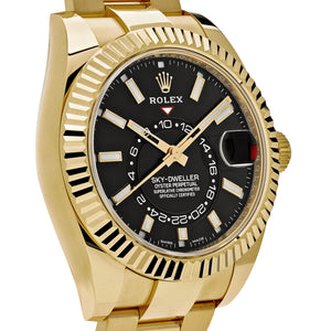 Rolex Sky-Dweller 336938 Yellow Gold Black Dial — foto 2
