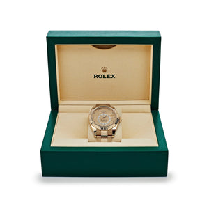 Rolex Sky-Dweller 326938 Yellow Gold Champagne Dial Arabic Numerals (2020) — foto 7