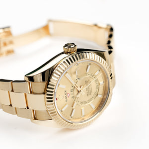 Rolex Sky-Dweller 326938 Yellow Gold Champagne Dial Oyster (2022) — foto 6