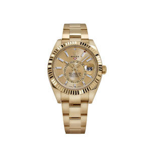 Rolex Sky-Dweller 326938 Yellow Gold Champagne Dial Oyster (2022) — foto 1