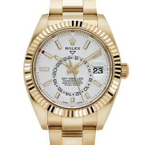 Rolex Sky-Dweller 326938 Yellow Gold White Dial (2022) — foto 4