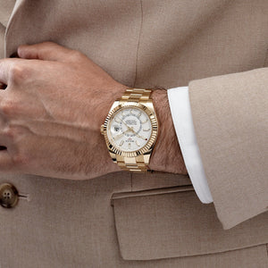Rolex Sky-Dweller 326938 Yellow Gold White Dial (2022) — foto 3