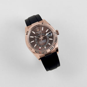 Rolex Sky-Dweller 336235 Rose Gold Brown Chocolate Dial (2024) — foto 3