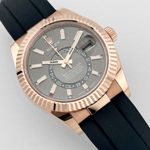 Rolex Sky-Dweller 336235 Rose Gold Slate Rhodium Dial (2023) — foto 2