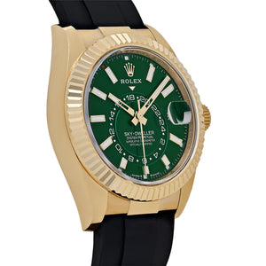 Rolex Sky-Dweller 336238 Yellow Gold Bright Green Dial (2026) — foto 4