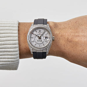 Rolex Sky-Dweller 336259TBR White Gold Meteorite Dial Diamond Bezel and Case — foto 2