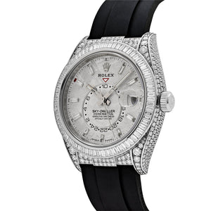 Rolex Sky-Dweller 336259TBR White Gold Meteorite Dial Diamond Bezel and Case — foto 4
