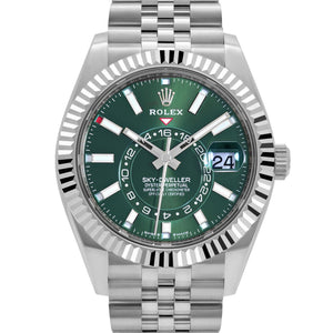 Rolex Sky-Dweller 336934 Stainless Steel Green Dial Jubilee (2024) — foto 4