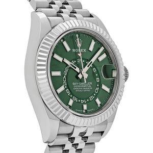 Rolex Sky-Dweller 336934 Stainless Steel Green Dial Jubilee (2024) — foto 6