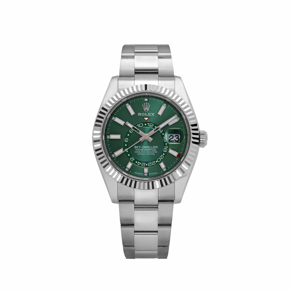 Rolex Sky-Dweller 336934 Stainless Steel Green Dial Oyster (2025)