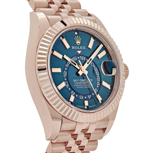 Rolex Sky-Dweller 336935 Rose Gold Blue-Green Dial Jubilee (2025) — foto 4