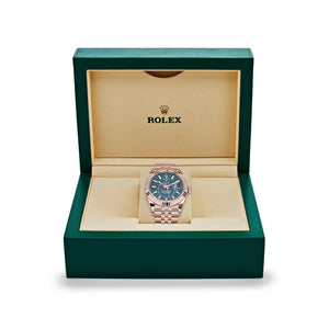 Rolex Sky-Dweller 336935 Rose Gold Blue-Green Dial Jubilee (2025) — foto 6