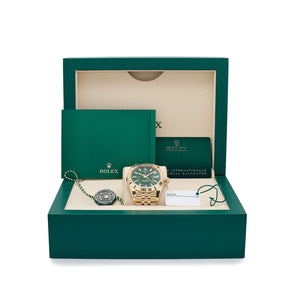Rolex Sky-Dweller 336938 Yellow Gold Bright Green Dial Jubilee (2025) — foto 8