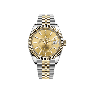 Rolex Sky-Dweller 326933 Stainless Steel Yellow Gold Champagne Dial — foto 1
