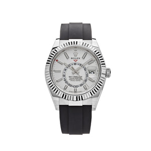Rolex Sky-Dweller 336239 White Gold White Dial Oysterflex — foto 1