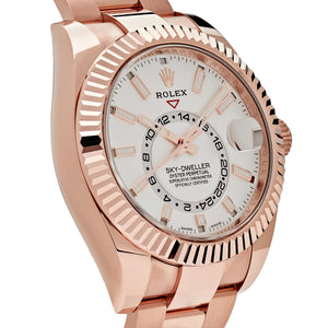 Rolex Sky-Dweller 326935 Rose Gold White Dial — foto 4