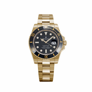 Rolex Submariner Date 116618LN Yellow Gold Black Dial (2020) — foto 1